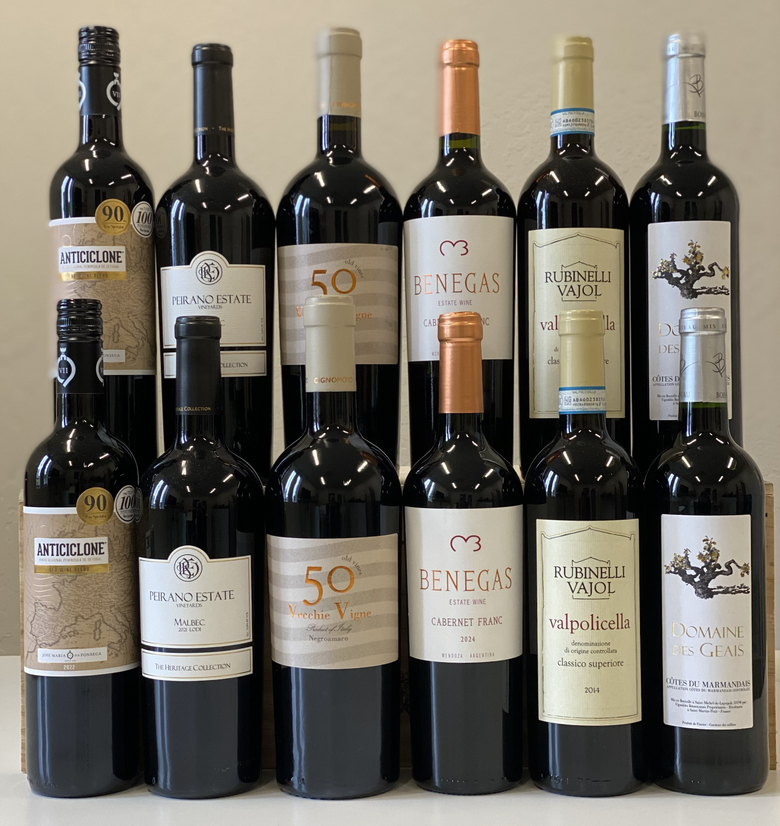 The Vino! Box #62 *all red option (12 bottle pack) – Vino!